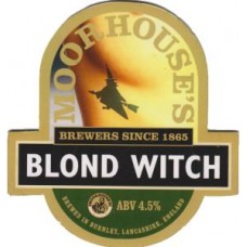 Moorhouses Brewery Blond Witch Pump Clip